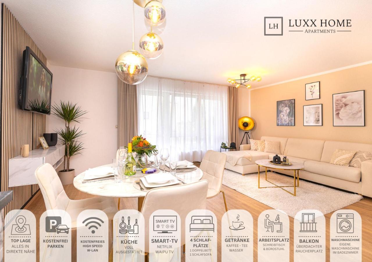 Luxx Home Bc, Zentral - Fuer 4 Personen - Balkon - Parken - Voll Ausgestattete Kueche Biberach an der Riß Exteriör bild